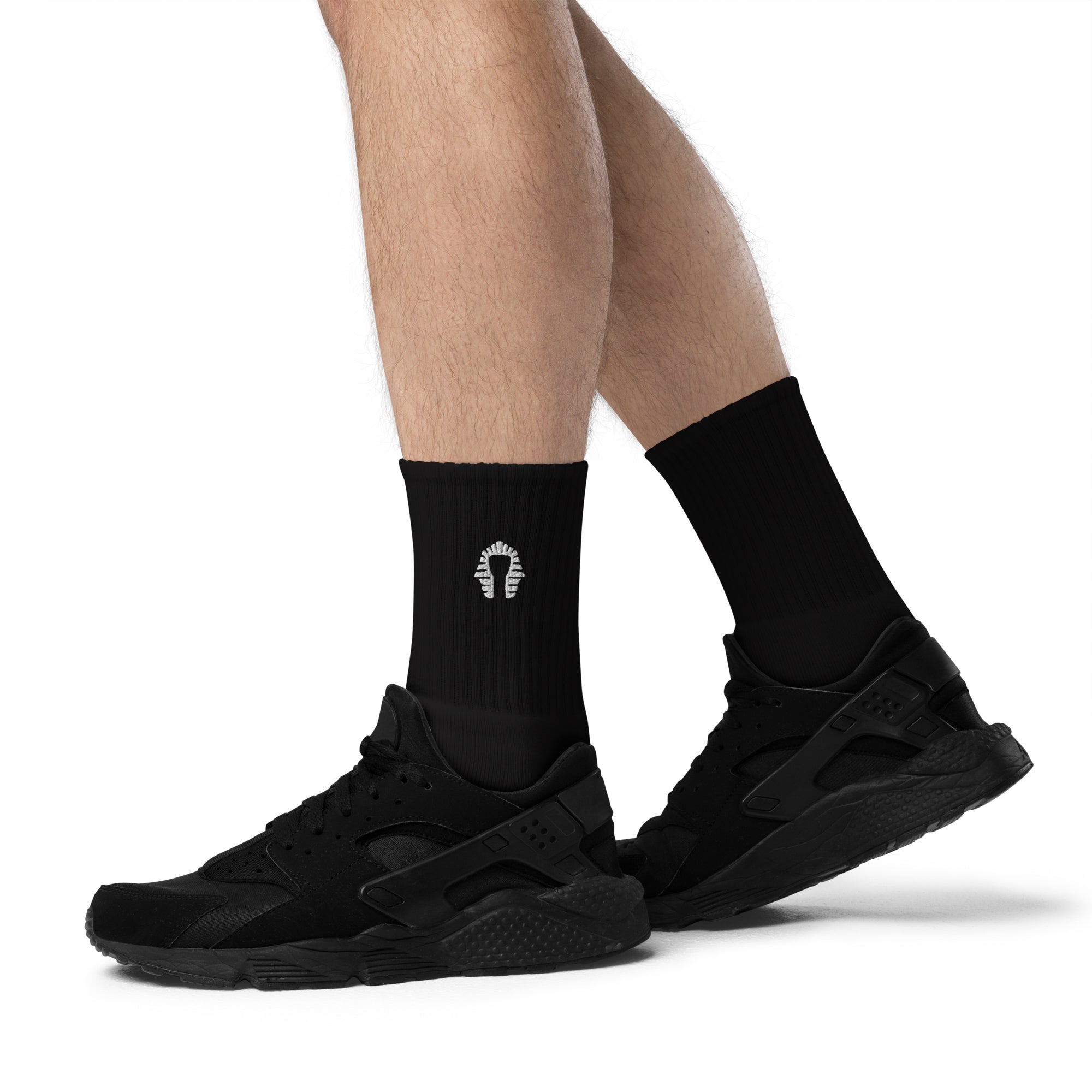 0271 CREW SOCKS | BLACK